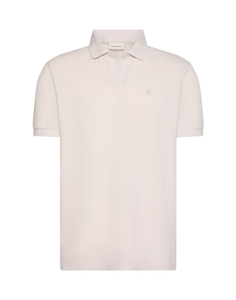 SS OPEN COLLAR CASUAL PIQUE POLO