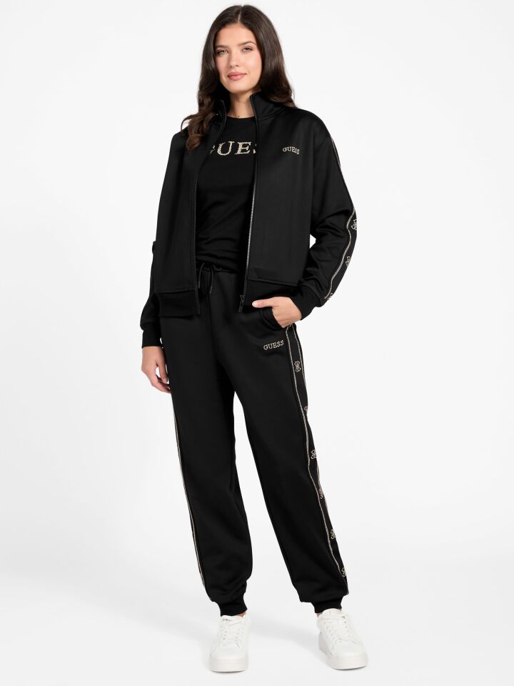 OCTAVIA JOGGER - ECO POLY VI STR BRUSHED TERRY